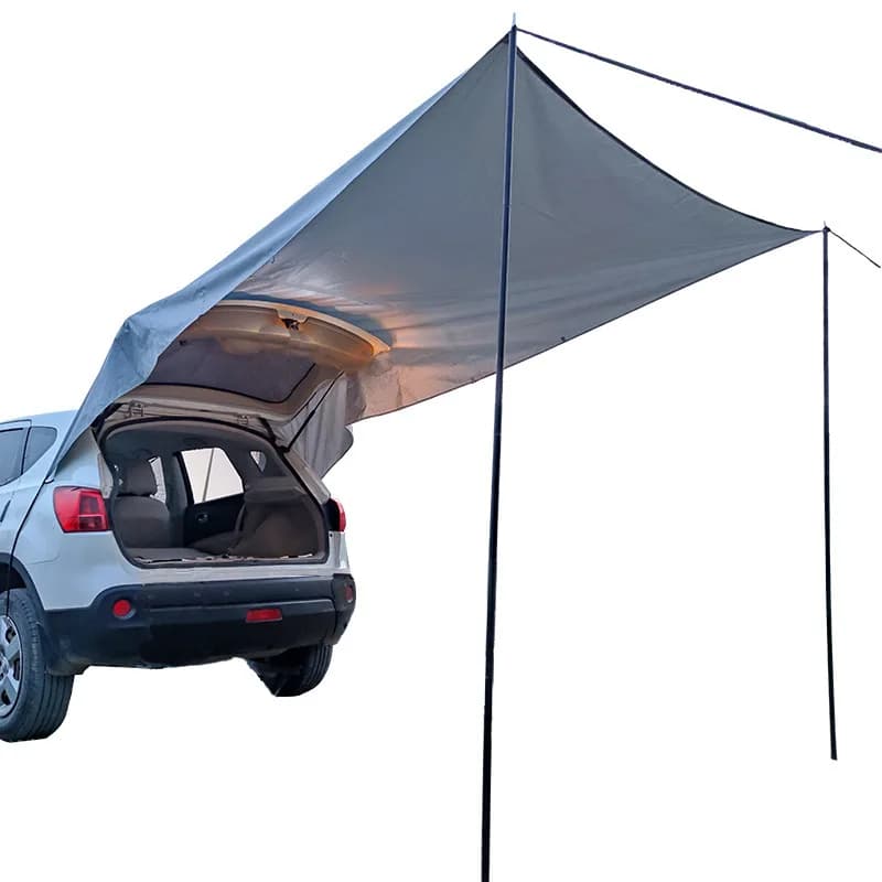 Tenda Laterale per Bagagliaio Auto, Impermeabile e Parasole, per Campeggio e Viaggi su Strada