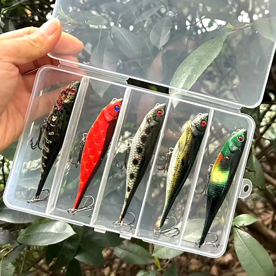 5 PZ/SCATOLA Crankbaits Topwater Fishing Esca Dura Wobblers Artificial For Low Train Walleye Matita Floating