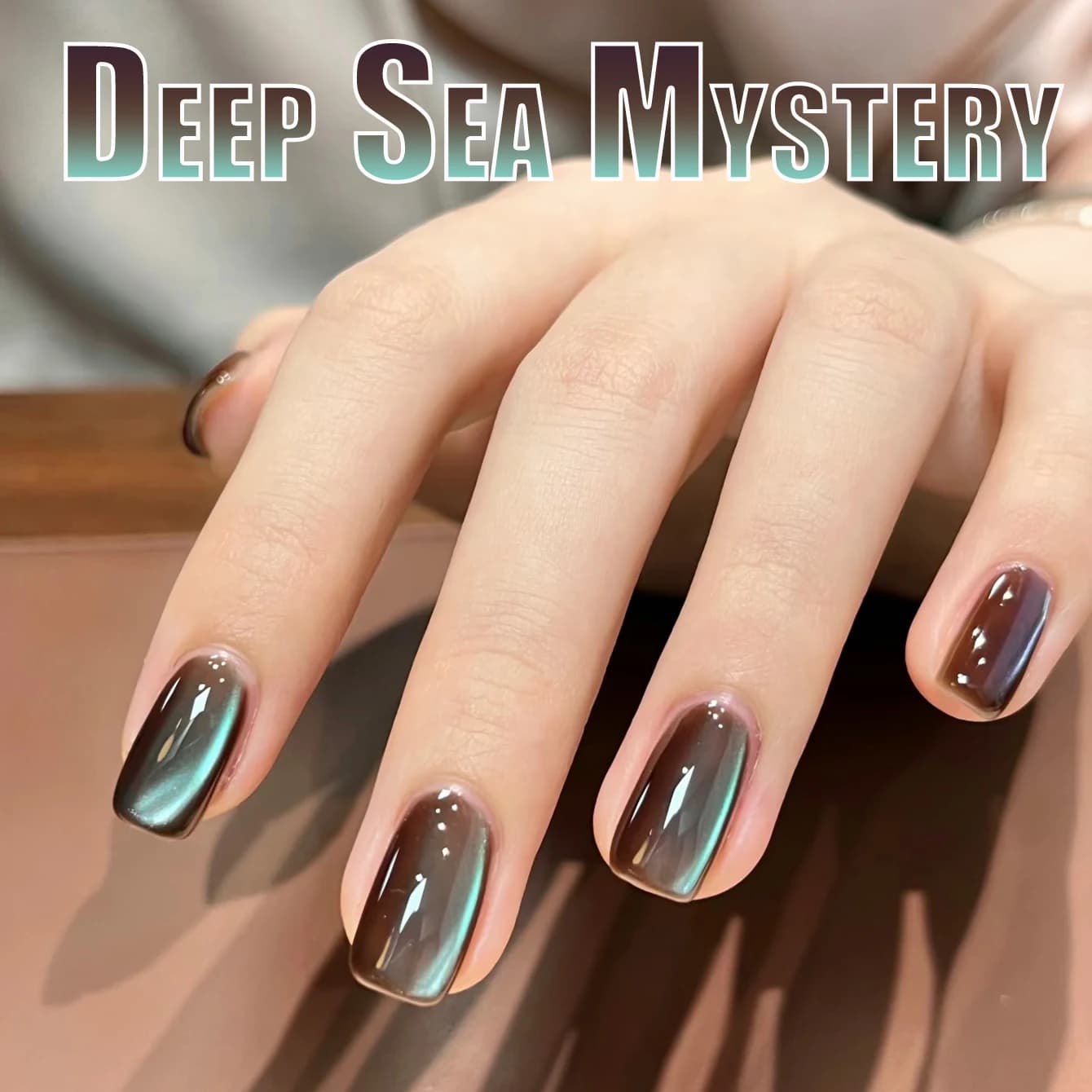 1pcs SHAKA Spring Summer Mystery Of The Deep Sea Cat Eye Gel Nail Polish 2026 New Temperament Whitening Nail Art Nail Supplies
