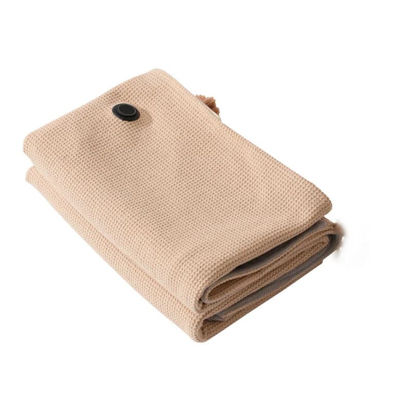 Coperta riscaldante elettrica portatile USB in grafene - Spallina lavabile con tappetino riscaldante rapido per regalo di Natale in campeggio domestico