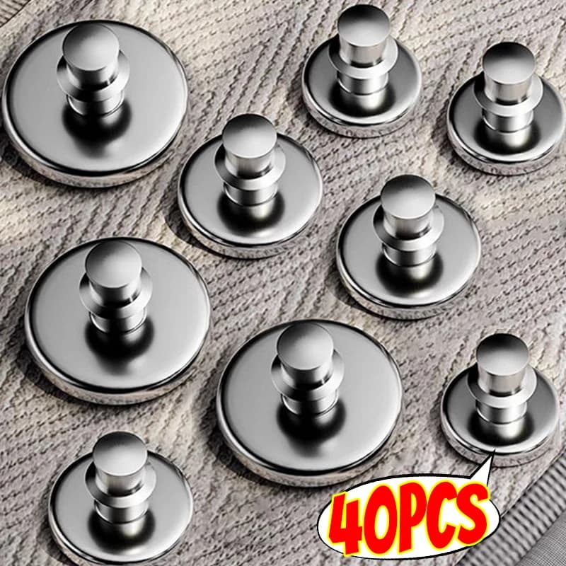 Fibbia per tende magnetiche Tende staccabili per decorazioni per finestre senza chiodi Prevengono la luce Bottone chiuso Tovaglie Clip magnetiche per tende