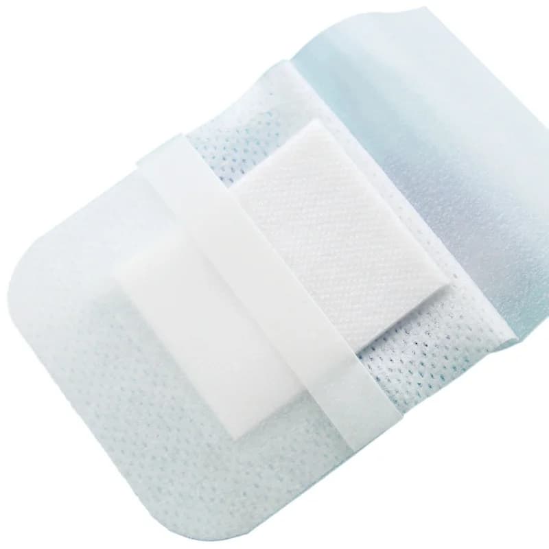 5 Pz/set Pelle Patch Gesso Medicazione Nastro Adesivo Adesivi per Bende di Primo Soccorso 7*9 cm Kit Di Emergenza