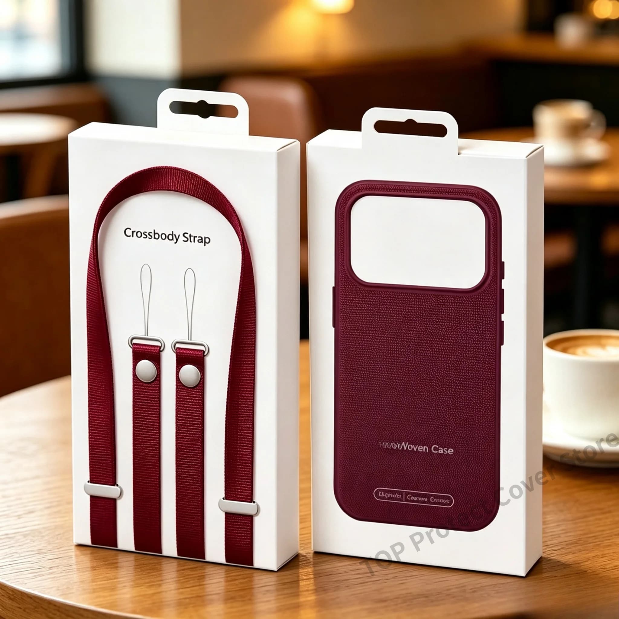 1:1 Original Technology Woven Fabric Case For iPhone 18 Pro Max 17 16 15 14 For MagSafe Shockproof Cover & Woven Crossbody Strap