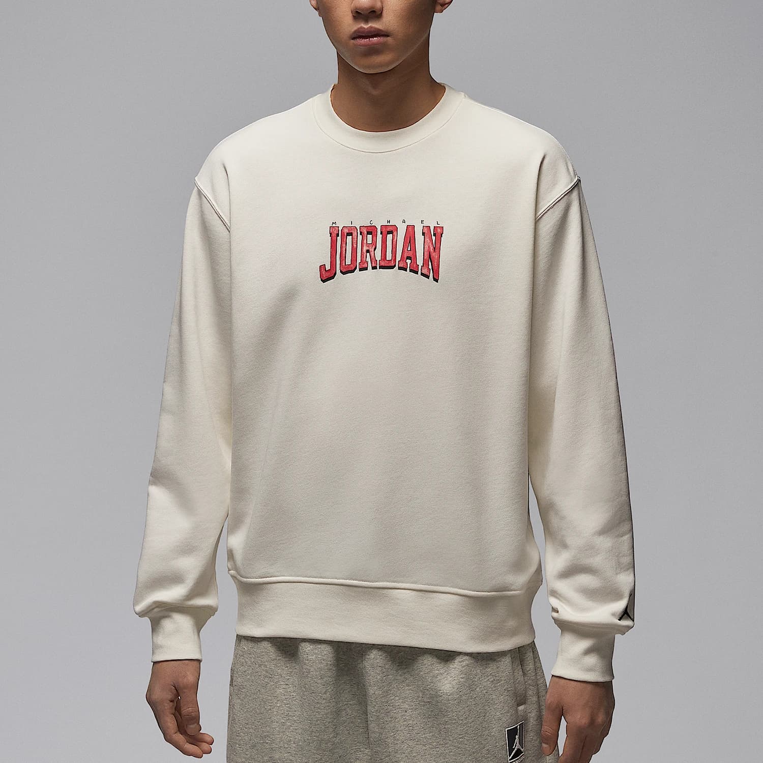 Nike Authentic JORDAN Men's Round Neck Pullover Print Sports Hoodie IR0111-133
