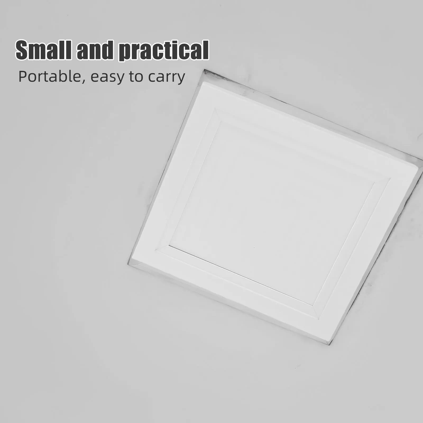 6.8 X 6.8 Inch Aluminium Access Panel for Drywall Ceiling Wall Plumbing Air Conditioning Repair Easy Install Removable Concealed