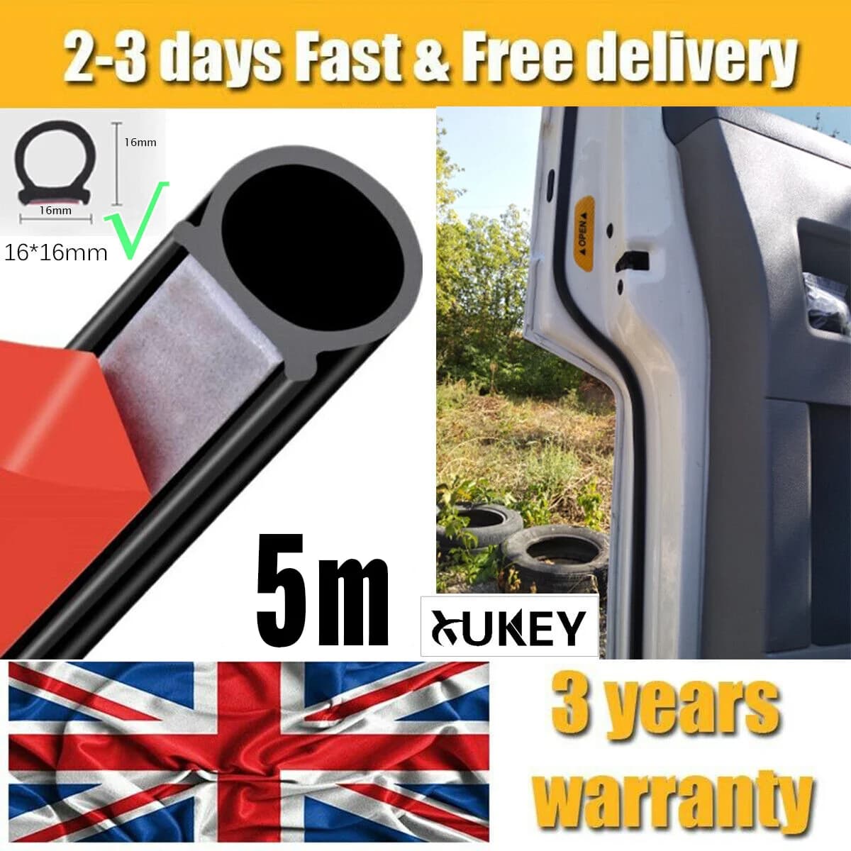 Kit combinato guarnizione porta e cruscotto per VW Transporter T5 T5.1 T6 T6.1 Kit di conversione cerniera porta Accessori esterni auto