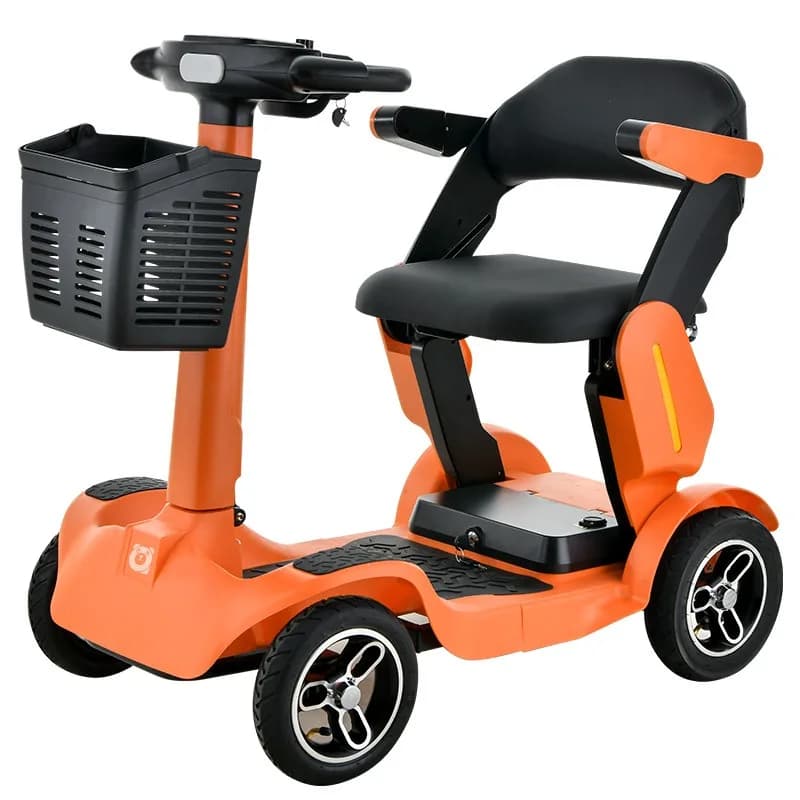 Four-wheeled electric scooters are easy to use without foundation, and small experts in daily transportation