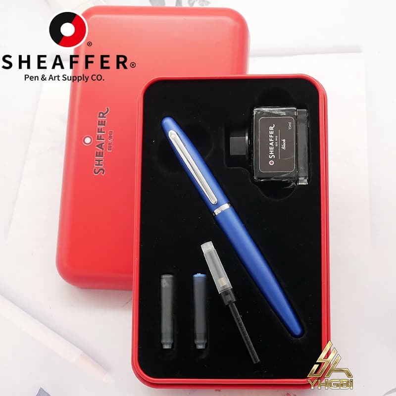 SHEAFFER 88G Fountain Pen Metal Brass Barrel Ink Bottle Ink Filler Gift Set Calligraphy Pen Writing Stationery Office Supplies S