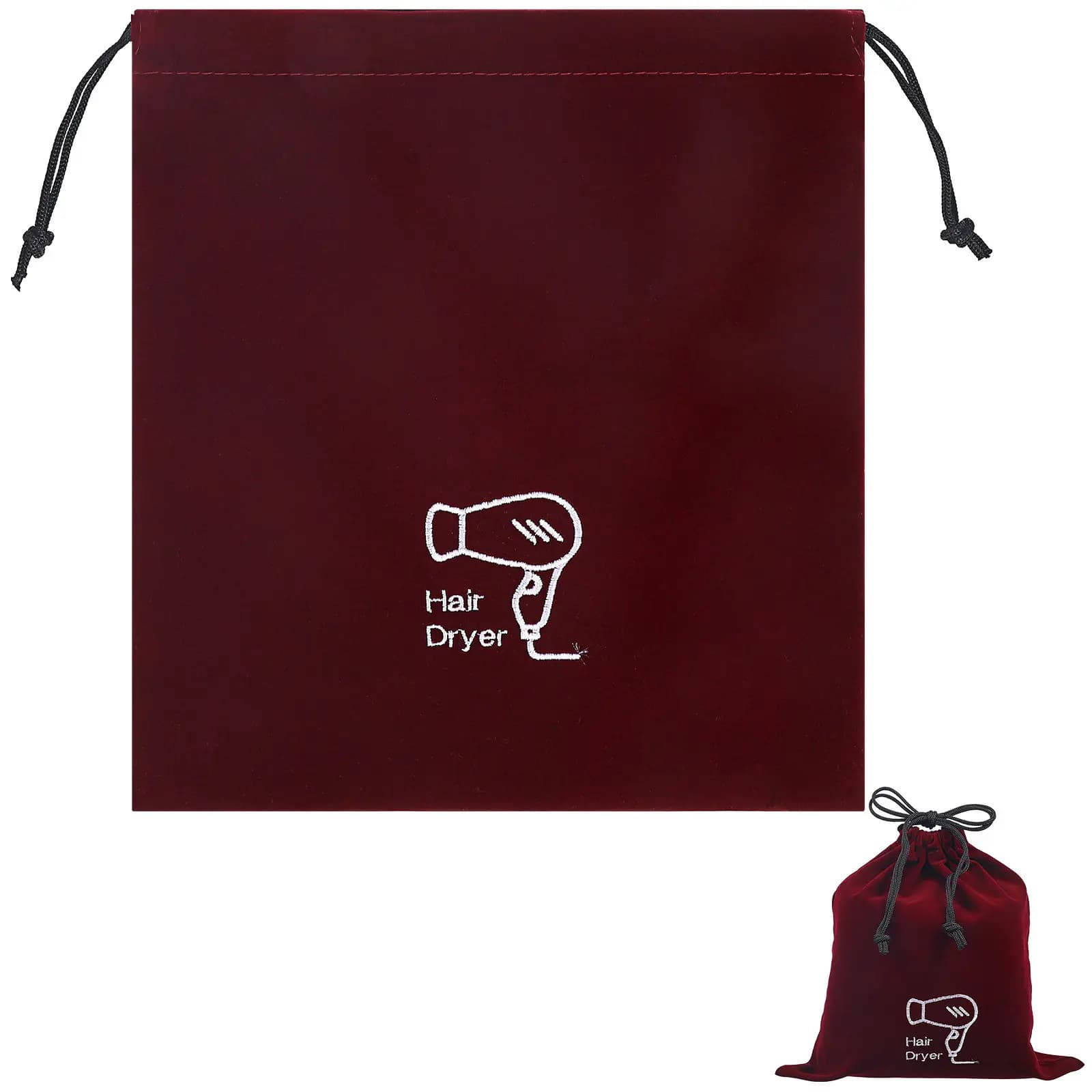 Organizer Bag with Coulisse for Hairdryer, Multipurpose Travel Case for Hairdryer, Bag with Coulisse for Domestic Use