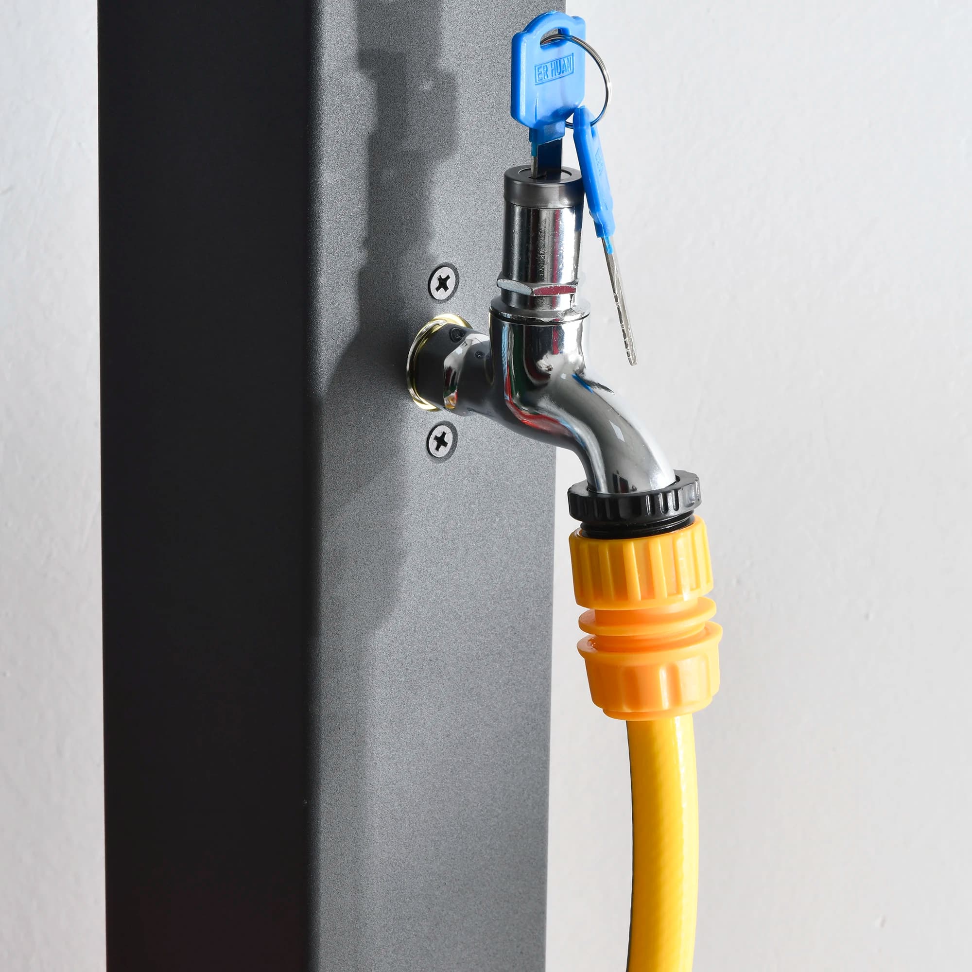 1PC 1/2 "ABS Garden Water Connector Soft Pipe Straight Faucet Joint Irrigation Pipe Quick Adapter