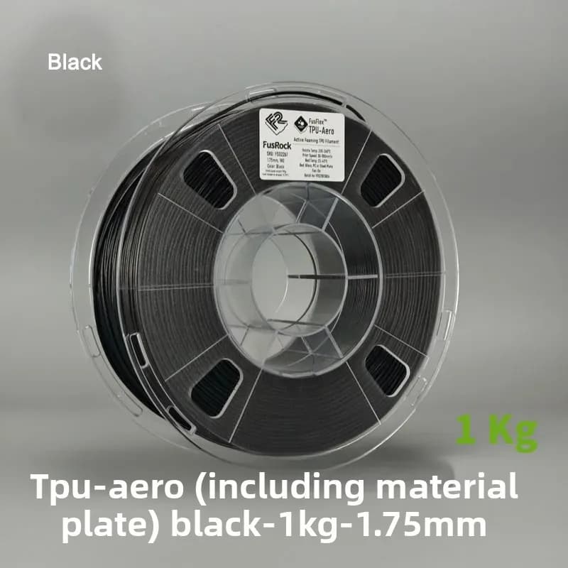 Filamento per stampante 3D in schiuma aerodinamica TPU da 1 kg Durezza variabile in TPU per materiali di consumo per la stampa 3D Buona resilienza una trama simile al tessuto