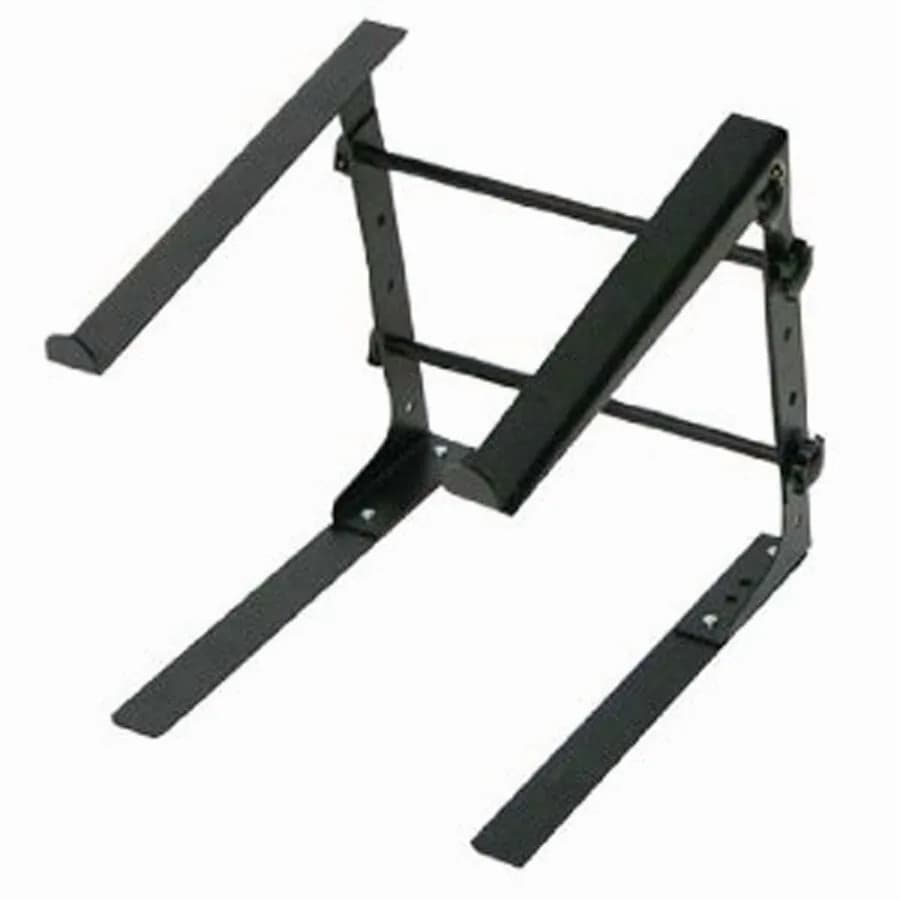 Laptop Computer Stand For DJ With Flat Bottom Legs
