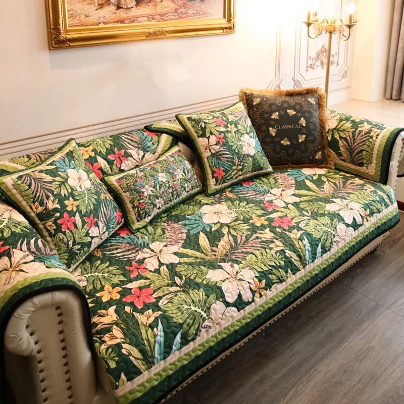 Fashion Printed Living Room Cover Non-slip Cushion Home Decorations Nordic Style Sofa Cover Sofa Cover Sofa
