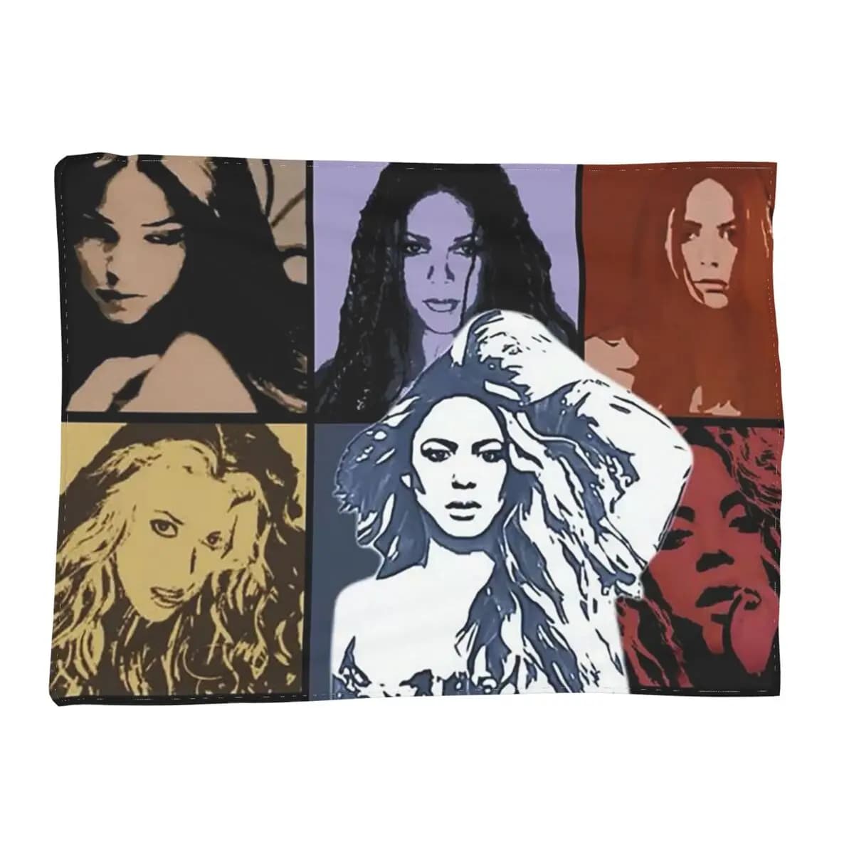 Shakira Tour 2025 Blankets Soft Warm Flannel Throw Blanket Plush for Bed Living room Picnic Travel Home Couch