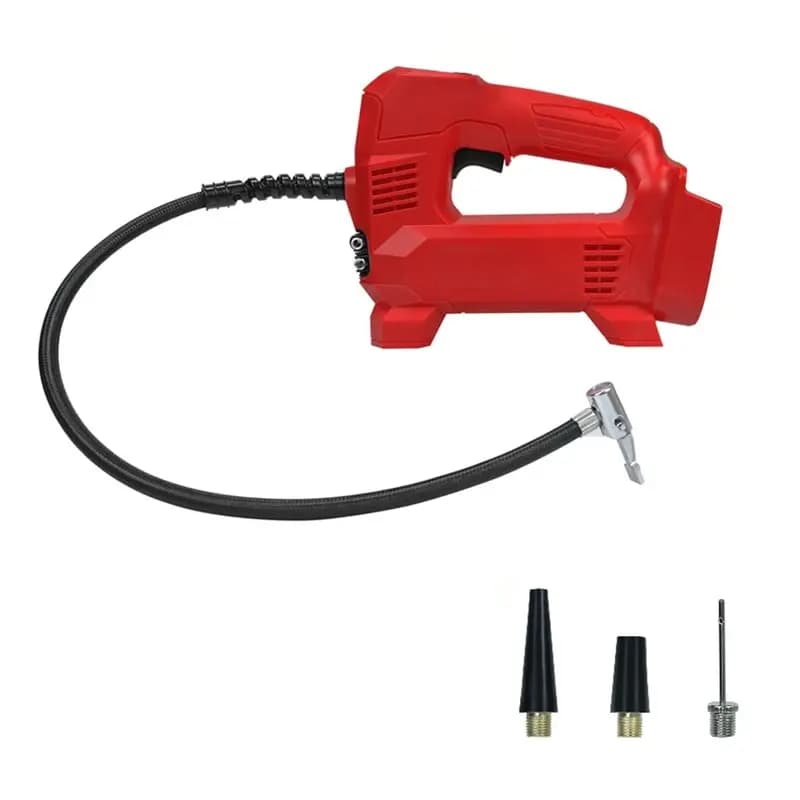 Compressore d'aria ABKS 150PSI, gonfiatore per pneumatici senza fili con manometro digitale per sistema a batteria da 18V