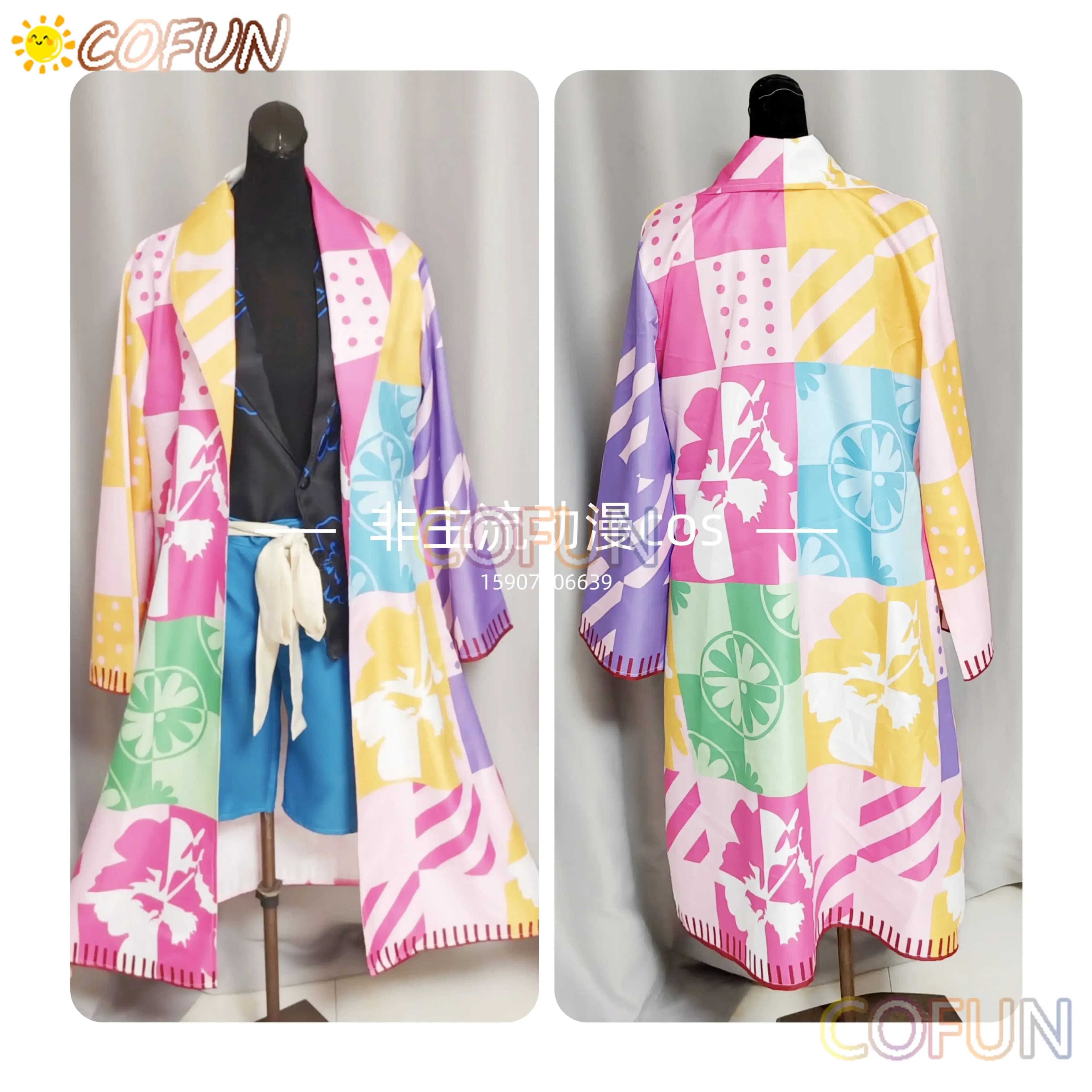 [Personalizzato] SANAH Fragaria Costume Cosplay Halloween Donna Uomo Cappotto Camicia Cintura corta Cosplay Anime Outfit Gioco