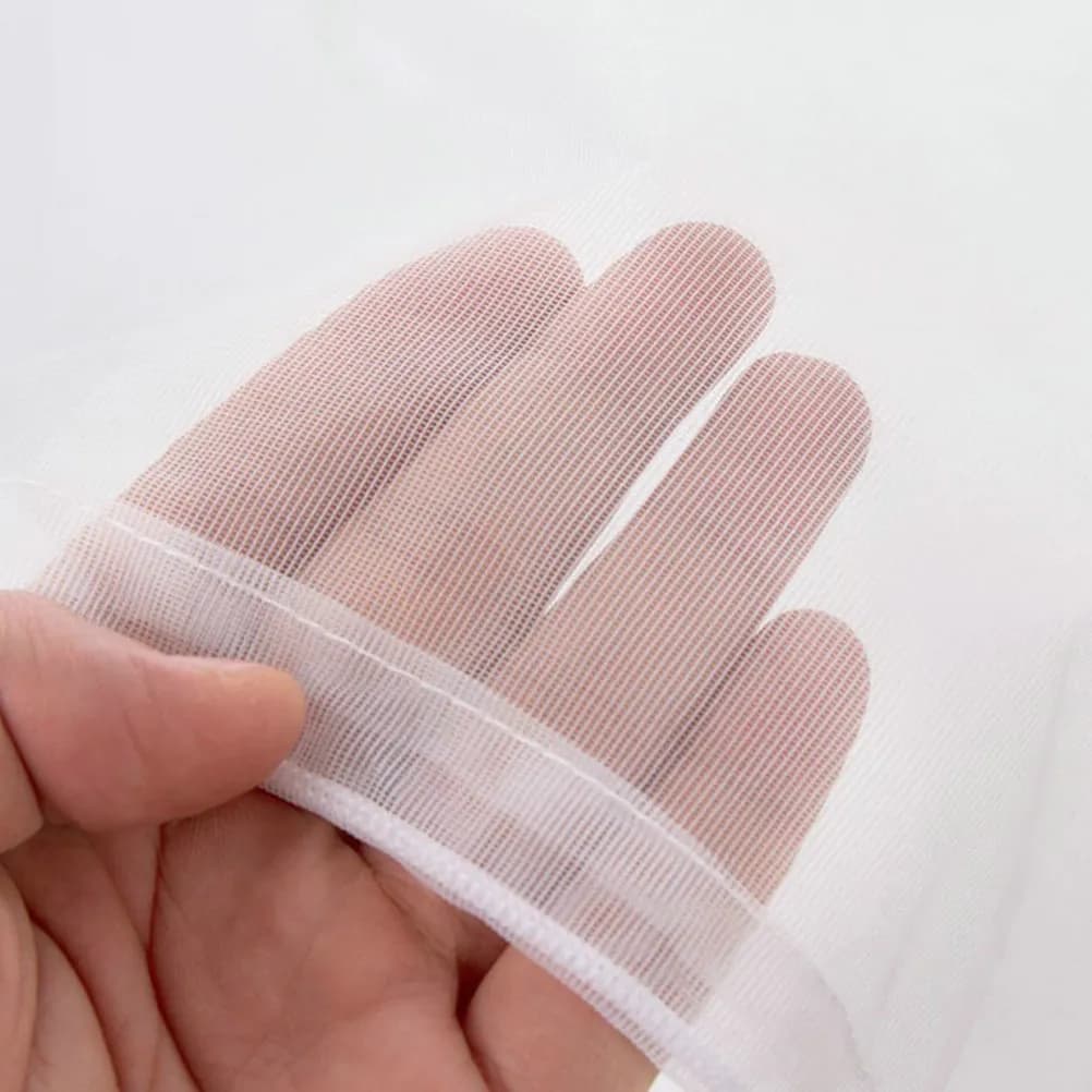 3Pcs Laundry Bags Nylon Mesh Washing Bags Drawstring Clothes Protector for Washer Dryer Laundry Net Pouches Mesh Washing Bag