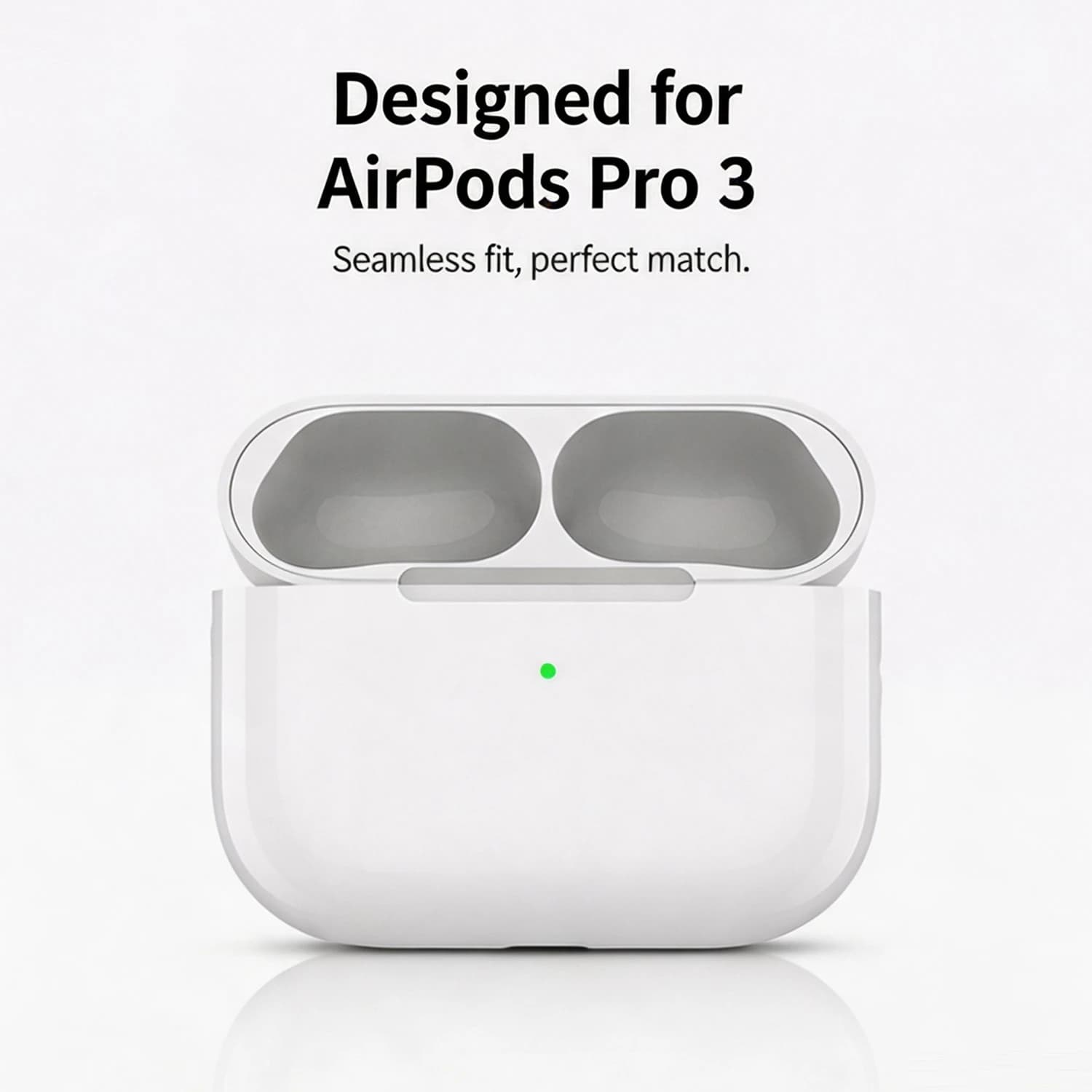 Compatible Charging Case For Airpods Pro 3，450mAh Wireless/Wired Case Type-C/Lightning, Pairing Button，Replacement Case Only
