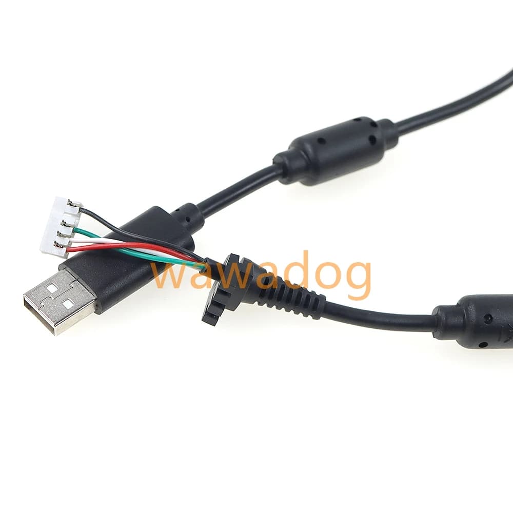 Cavo di interfaccia controller cablato nero a 4 pin da 1 pz Cavo di prolunga USB per accessori controller cablato XBOX 360