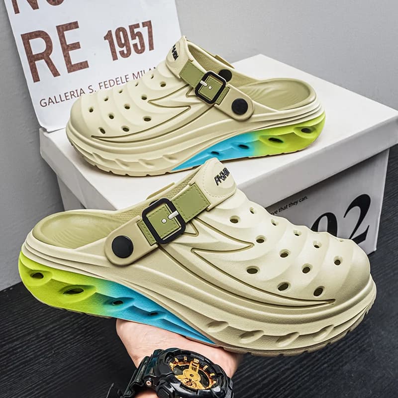 Modelli per Coppie Uomo e Donna, Nuovo Stile Estivo, Antiscivolo, Anti-Odore, Scarpe Sportive Multifunzione per Coppie, Sandali, Ciabatte da Spiaggia