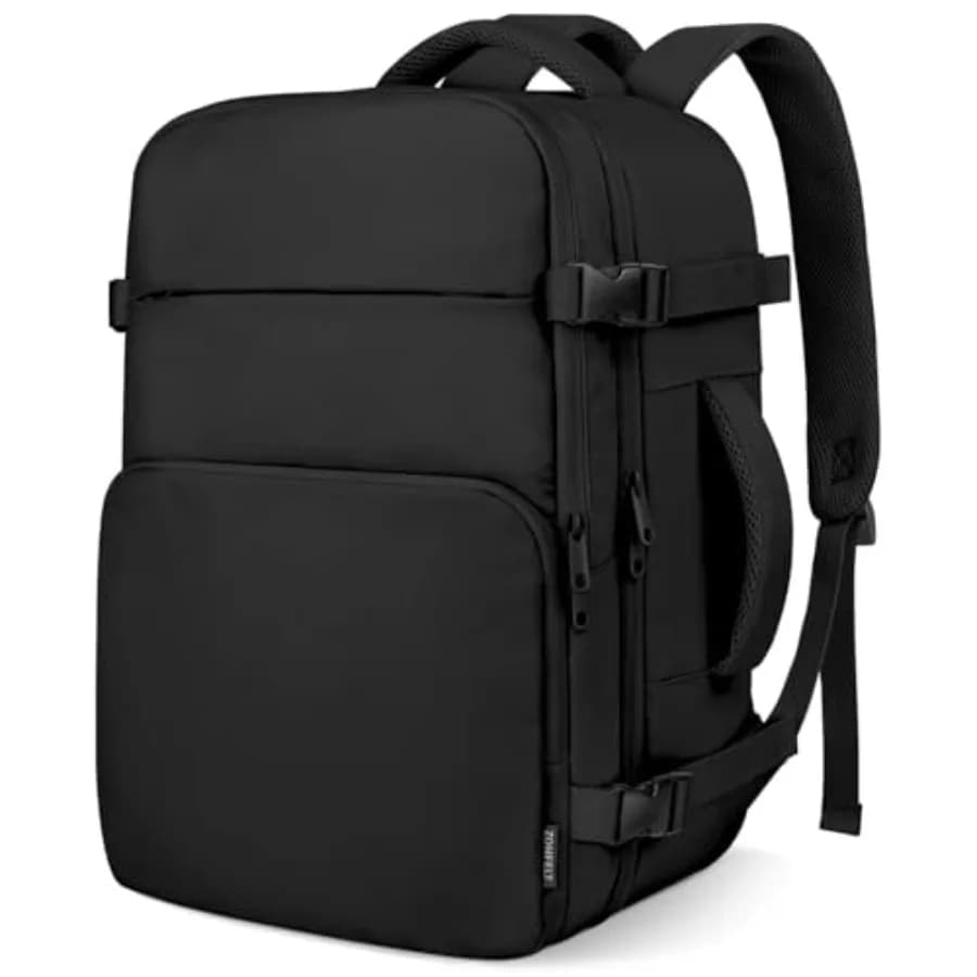 Zaino da viaggio per donna e uomo, zaino da cabina, zaino per laptop da 15,6 pollici approvato TSA, borsa da viaggio per oggetti personali, borsa da infermiera