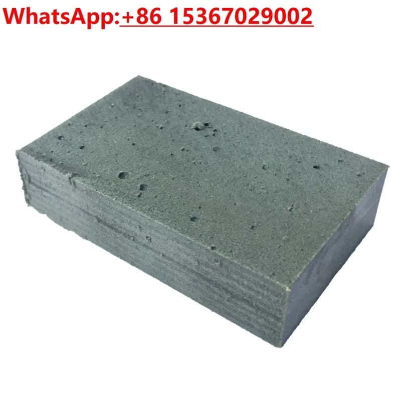 Eraser abrasive block polishing rubber sand grind stainless steel aluminum alloy kitchen knife metal rust removal soft oilstone