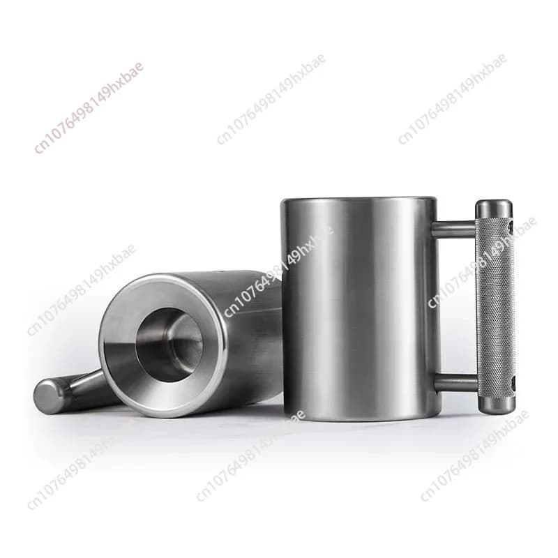 Dumbbell Water Cup Overweight 304 Stainless Steel Food Grade Sports Wrist Strength Arm Strength Load-bearing Fitness Water Cup