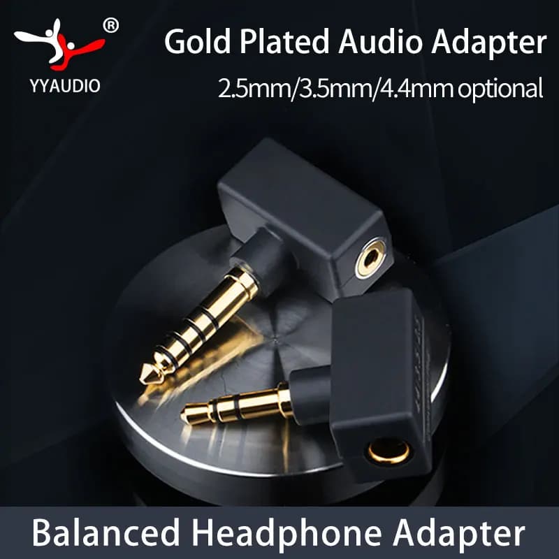 Adattatore convertitore per cuffie Audio Jack da 2.5mm 3.5mm per adattatore per spina connettore da 4.4mm per auricolare da viaggio aereo aereo