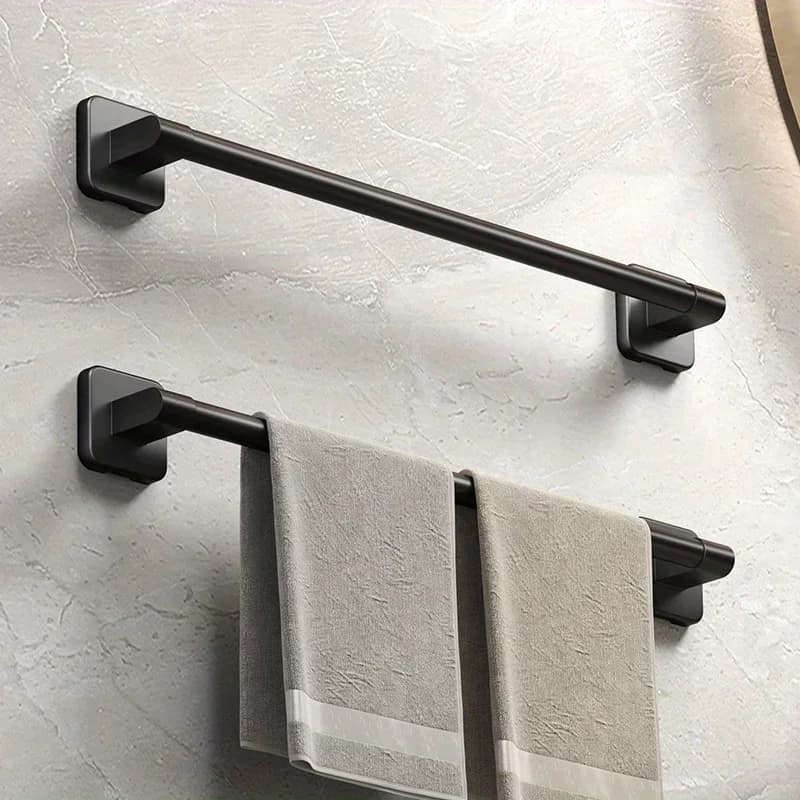Portasciugamani da appendere alla porta, mensola porta asciugamani da appendere, porta asciugamani in acciaio inossidabile per bagno e cucina, accessori per bagno