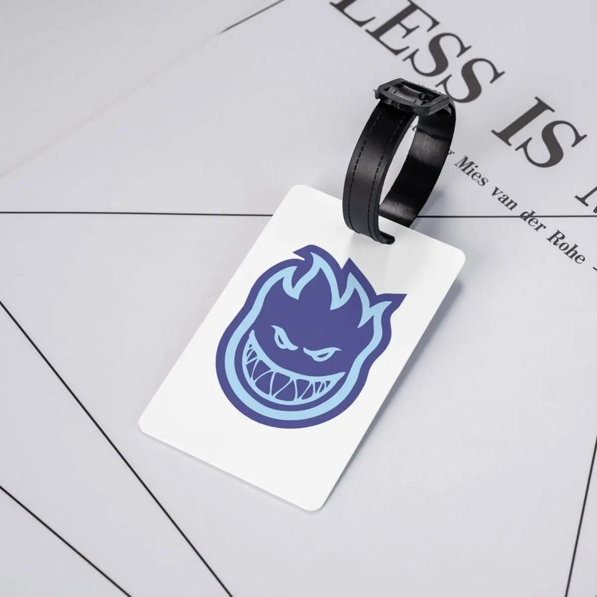Etichette per Bagagli Spitfire, Accessori per Valigie, Tag per Bagaglio da Viaggio, Porta Etichetta con Nome e Indirizzo