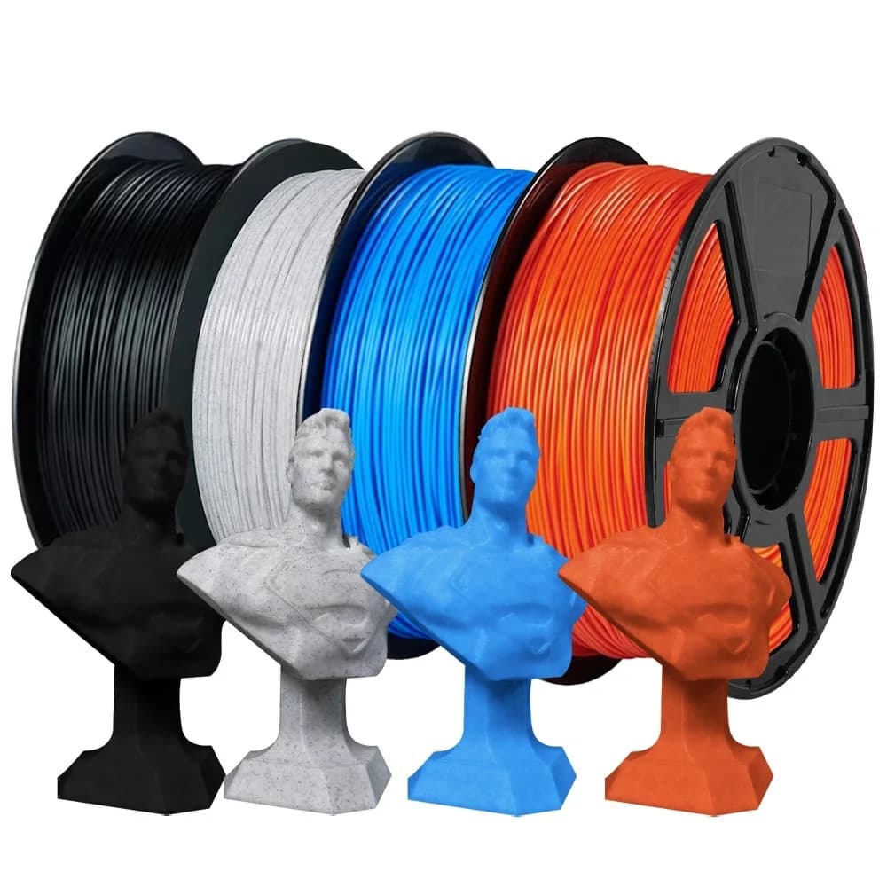 Standard Filament PLA 1.75mm 1kg/500g/250g FDM 3D Printer Filament Basic PLA Black White Blue Marble Transparent High Speed
