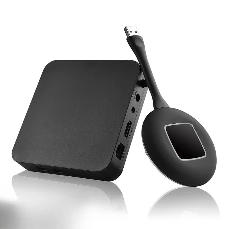 Trasmettitore per proiettore wireless/I Android iPhone stesso schermo trasmettitore USB per laptop Proiettore HDMI Tastiera mouse KVM