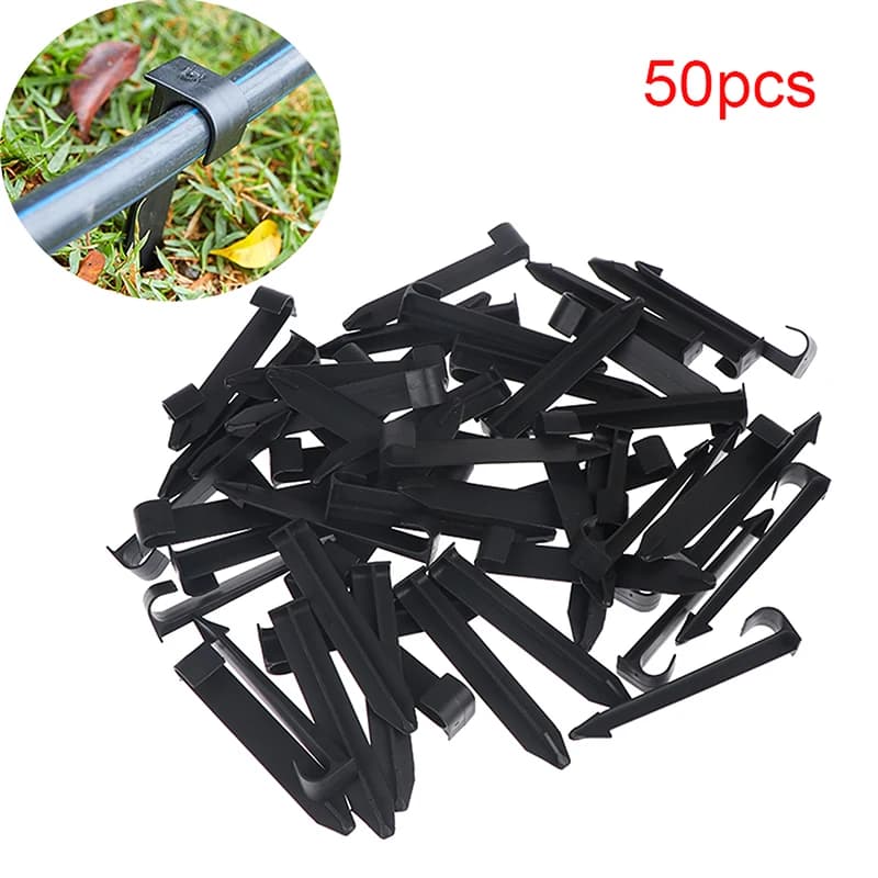 Type C DN16 ground pipes for PE pipes, weatherproof, for garden drop irrigation, secure fixing for lawn edges