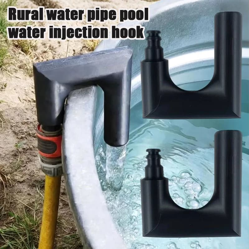 1-8PCS Pool Filling Water Hose Hook Garden Hose Hanger Heavy Duty Rustproof Wall Mount for Gardening Water Pipe