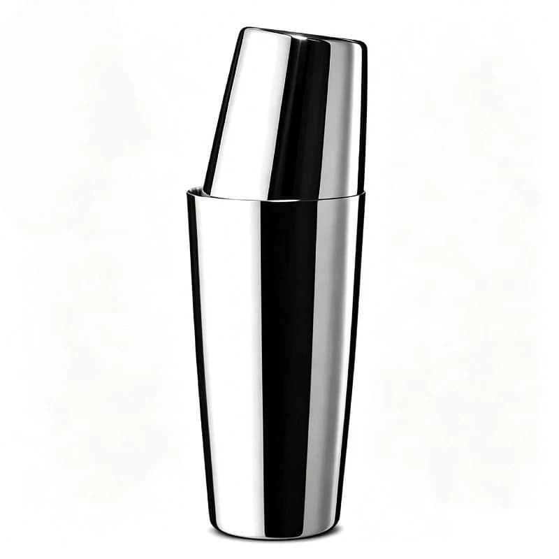 Stainless Steel Boston Cocktail Shaker High Mirror Polished Professional Bar Drink Mixing Shaker Bartender Tool