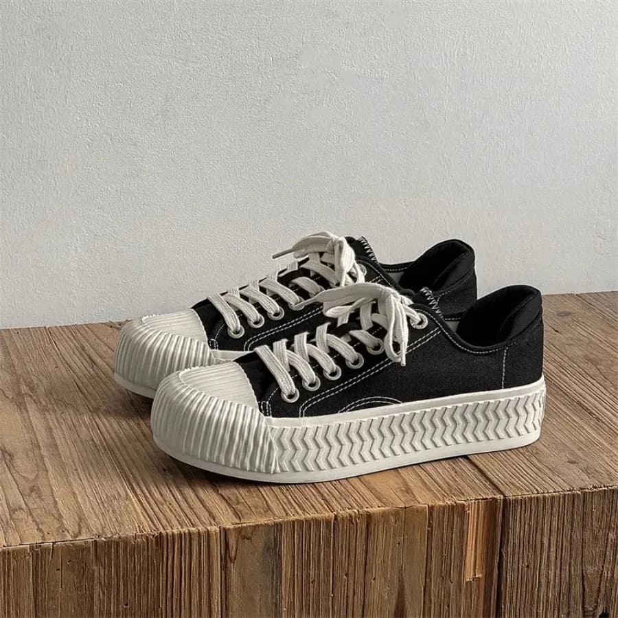 Scarpe sportive casual antiscivolo da uomo, comode ed eleganti, sneakers con suola spessa per uomo