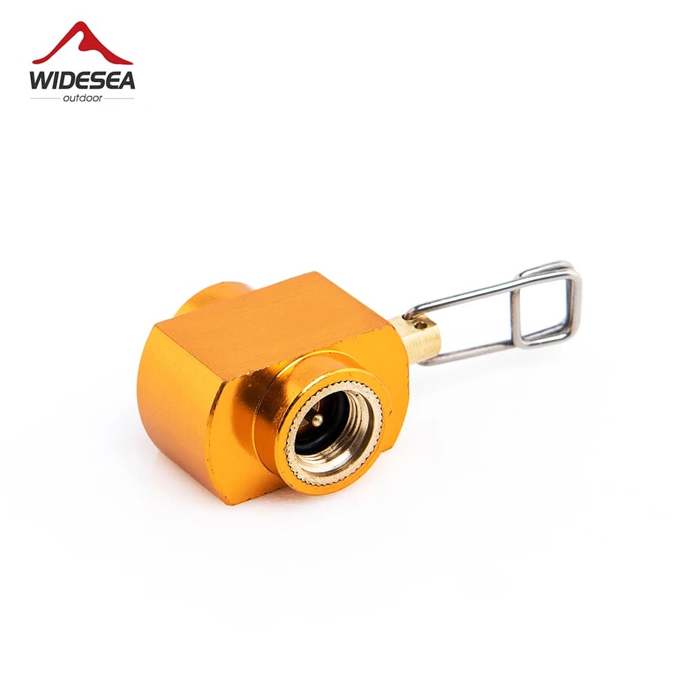 Widesea Camping cooker Refill adapter Gas burner Gas filling Butane tank GPL Saver camping equipment