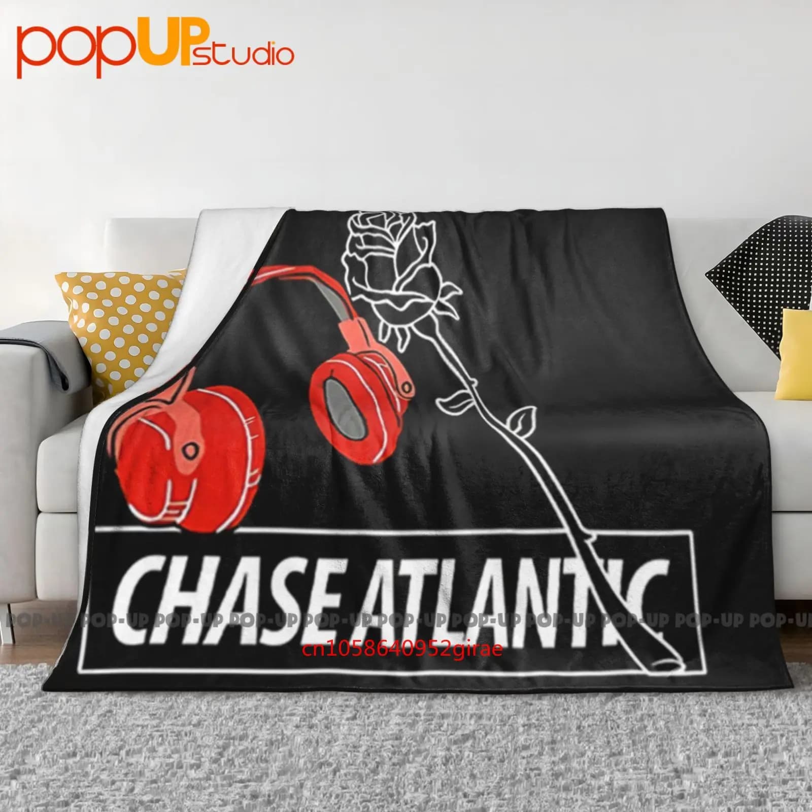 Chase Atlantic Music Band Coperta ultra morbida trapunta invernale Copridivano Copriletto