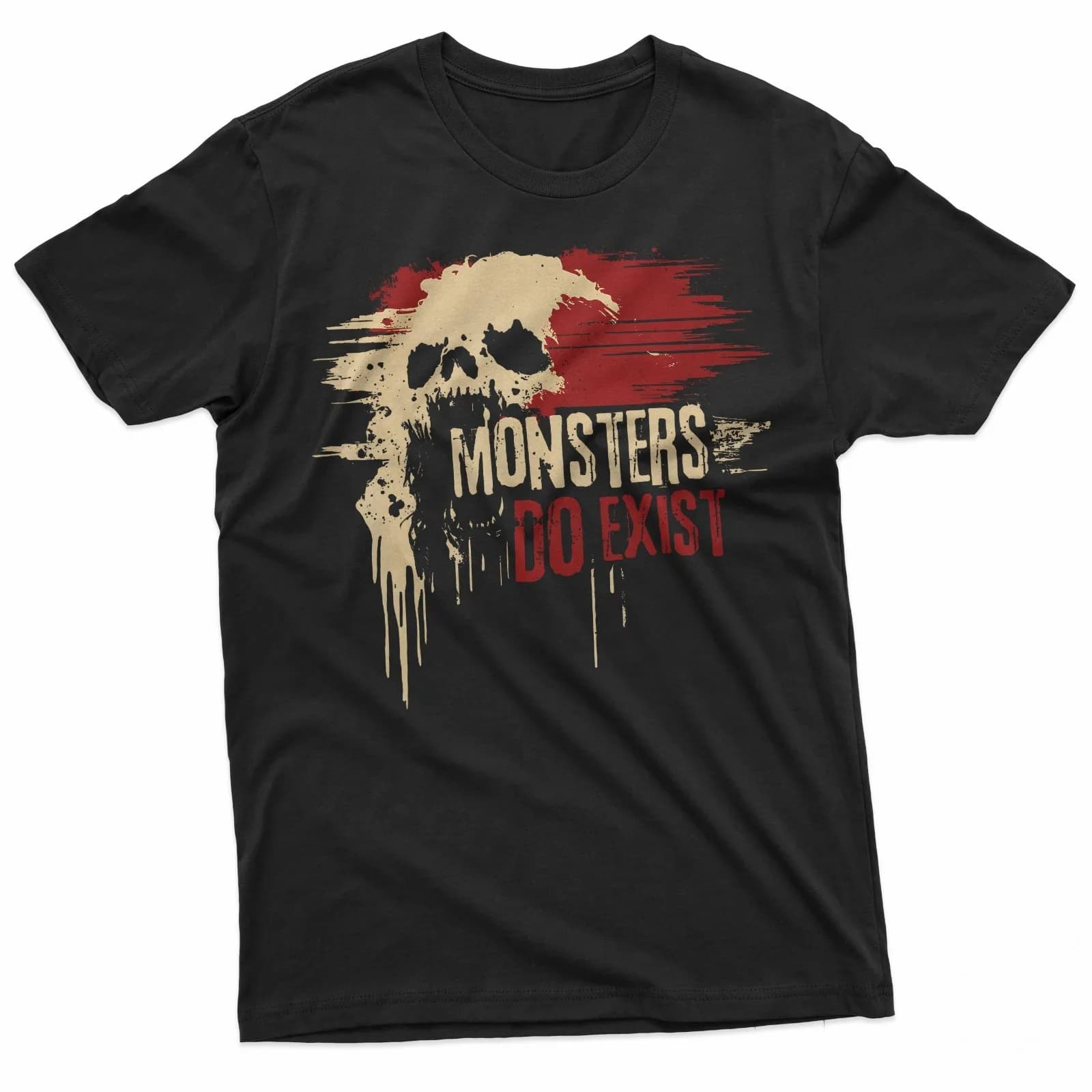 T-shirt grafica in stile horror gotico spaventoso per i fan