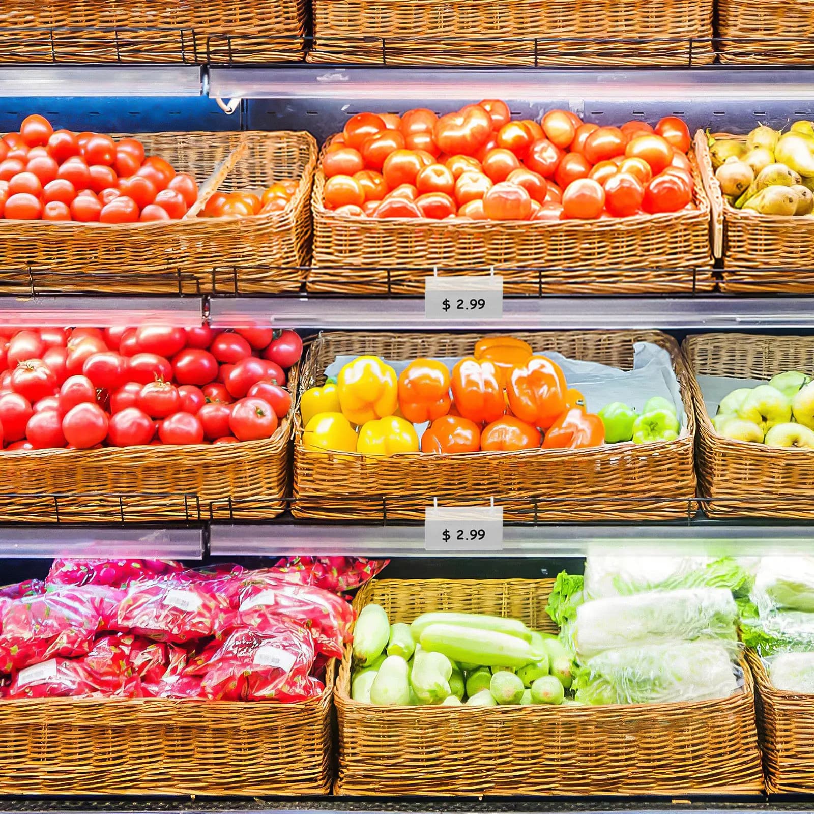 Set di 1 Portaetichette Trasparente in Plastica con Chiusura a Scatto Facile, Espositore per Etichette Vuote per Supermercati, Dispense, Magazzini e Negozi al Dettaglio