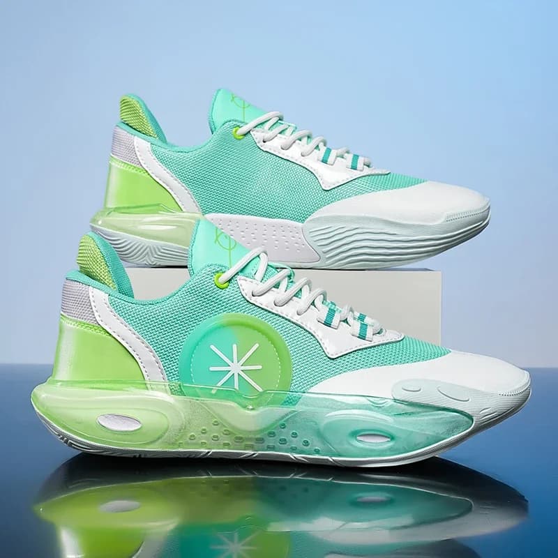 Scarpe da basket da uomo Scarpe da ginnastica professionali da allenamento per lo sport di marca Scarpe da basket indossabili impermeabili originali da donna