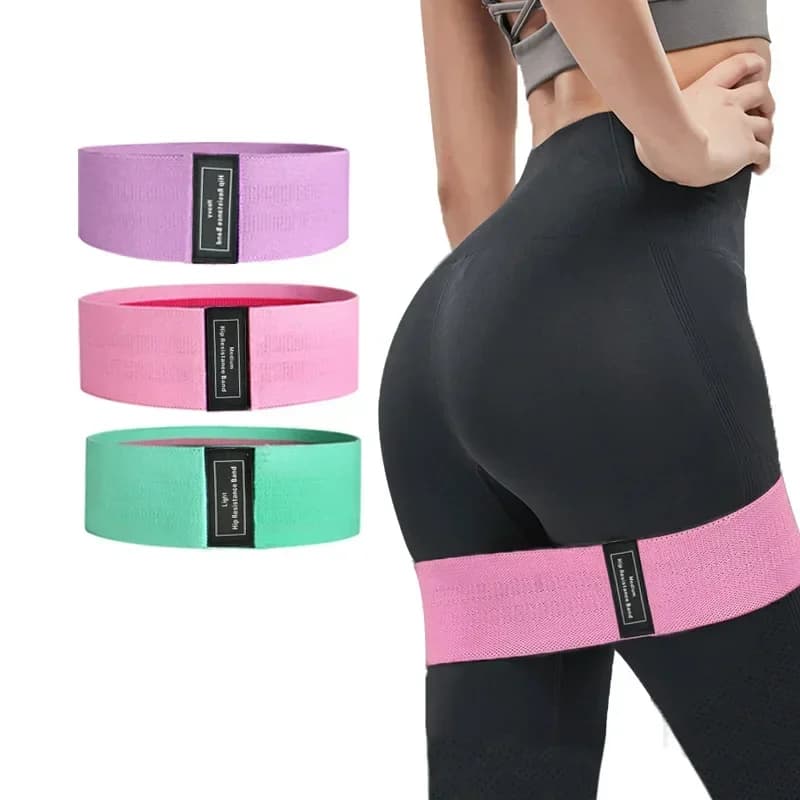 1/3 Pieces Elastic Endurance for Fitness, Yoga, Pilates, Wheel for Hips, Espander Bands for Gym and Home Training