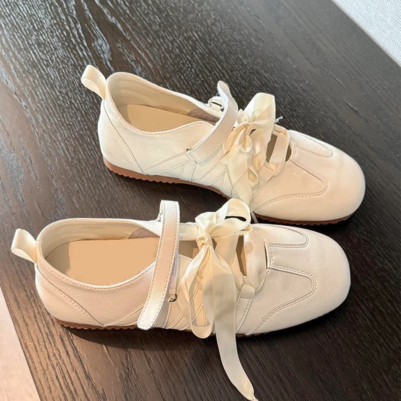 Scarpe Sportive Basse da Donna per Corsa e Camminata con Lacci, Nuove Ballerine Estive 2026 Comode