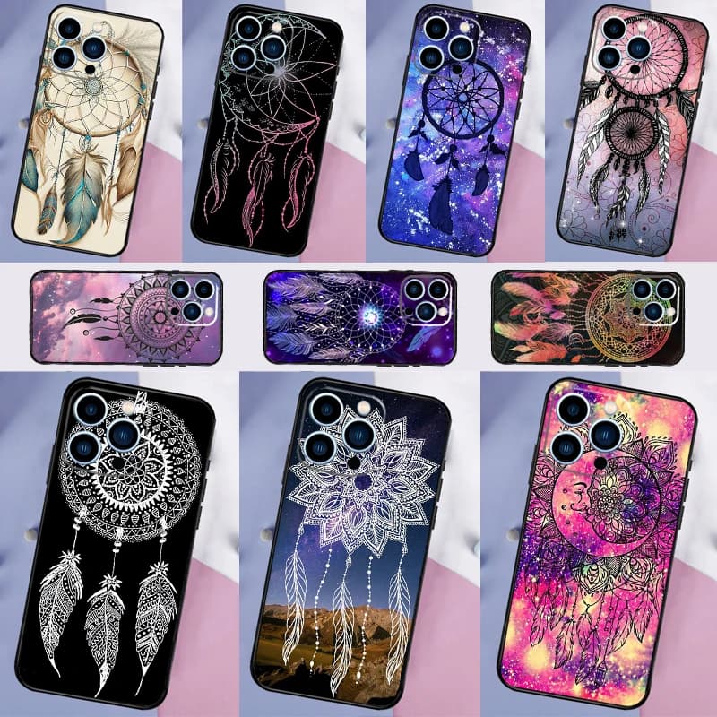The Dream Catcher Mandala Case For Oppo A5 Pro A15 A17 A57 A77 A60 A80 A40 A18 A38 A58 A78 A98 A96 A76 A16 A94 A74 A54