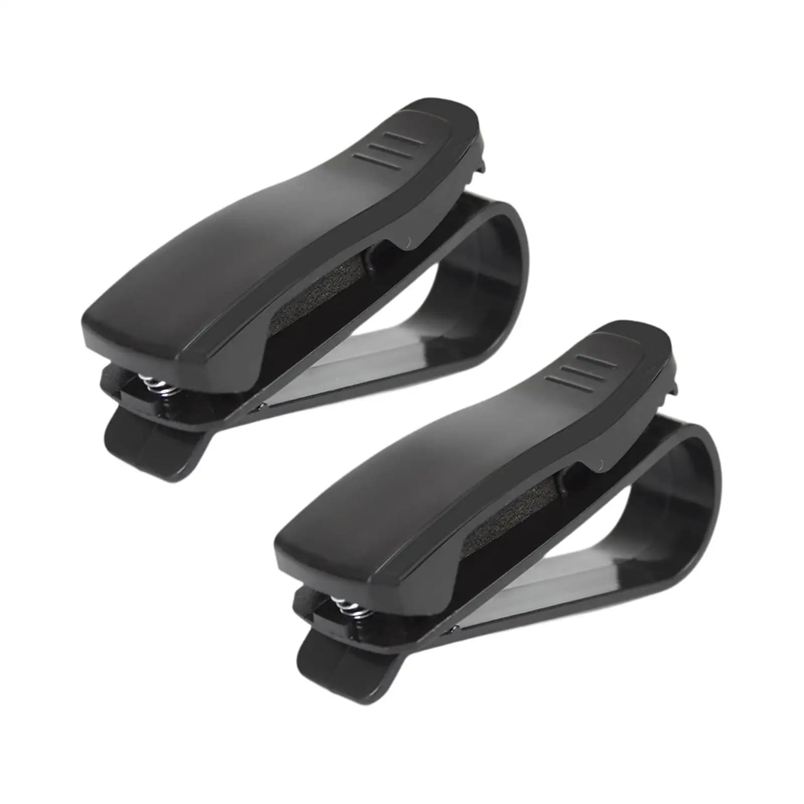 Glasses Holder Clip Rotating Design Sunglasses Clip Vehicle Mount Card Ticket Organizer for Car Sun Visor Interior