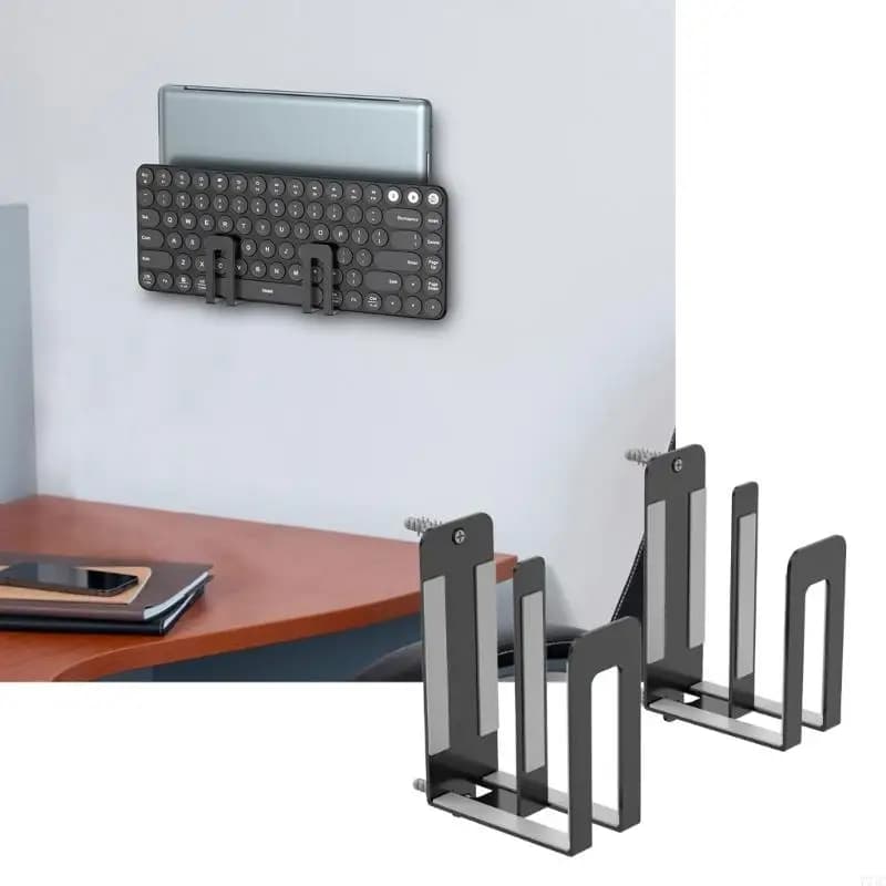 Flexible Wall Mounted Rack For Laptop And WiFi Devices Storage Wall Holder Stand 77JC