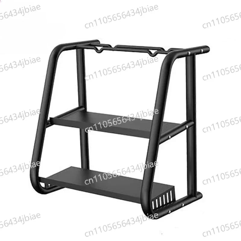 -Hexagonal Circular Fixed Dumbbell, Kettlebell Display Rack