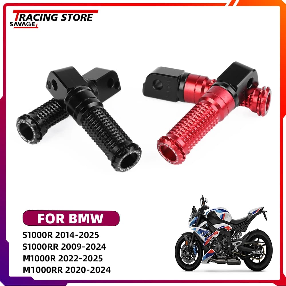 Pedane posteriori Pedale Per BMW HP4 S1000R S1000RR M1000R M1000RR R1300GS R12 nineT R Nine T Racer Pure Scrambler Urban G/S Poggiapiedi
