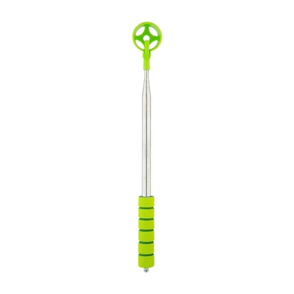 Extendable Telescopic Golf Ball Retriever Adjustable Two-Sided Stainless Ball Grabber Rounded Head Non-Slip Handle
