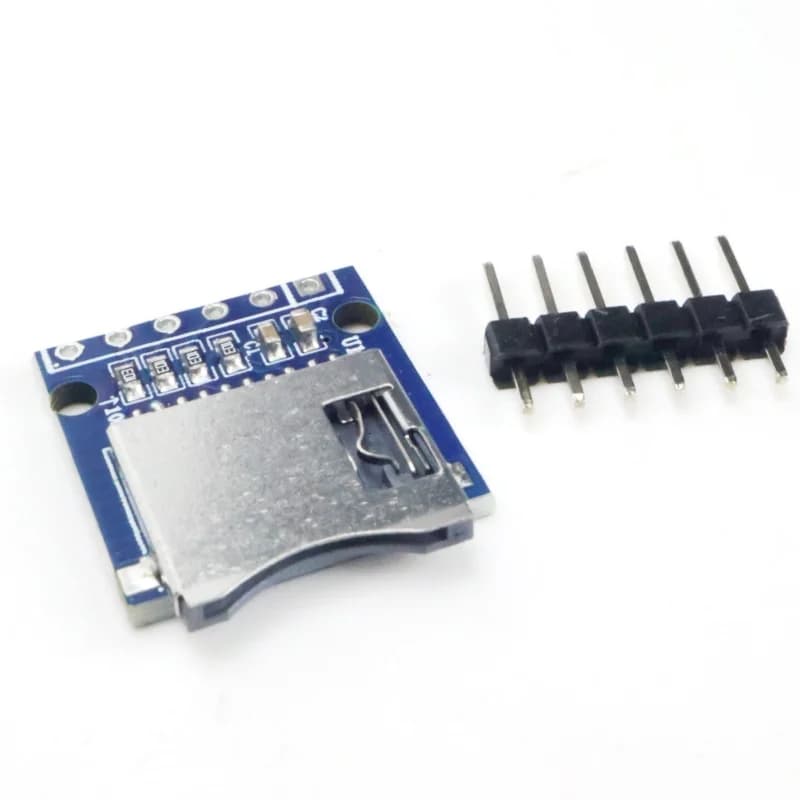 Modulo lettore di schede Micro SD da 1 a 10 pezzi per Arduino, ESP32 | Stoccaggio SPI TF da 3,3 V | Intestazioni NON saldate (Fai da te)